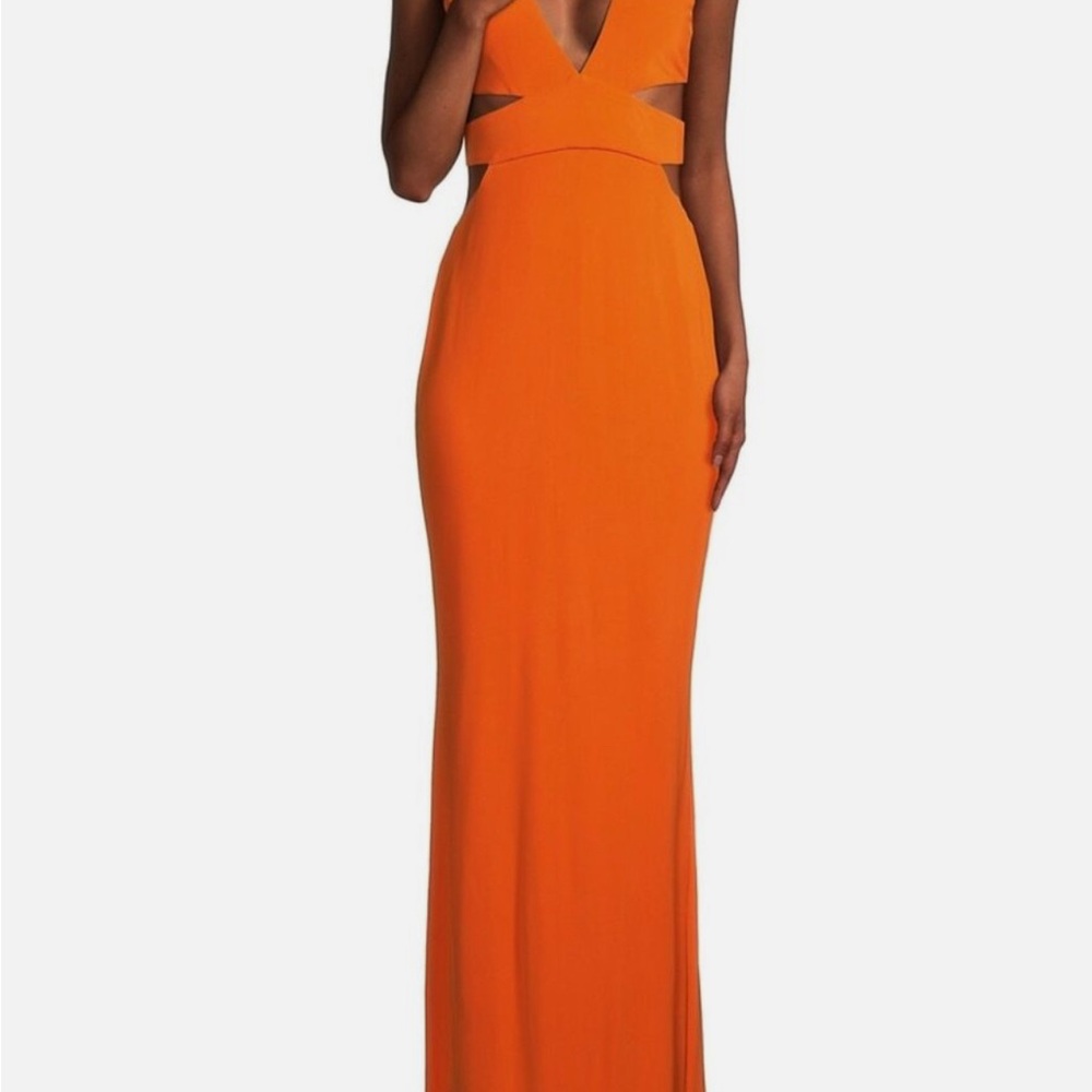 Ramy Brook - Cara Dress - sz 6 - Orange Maxi Dress